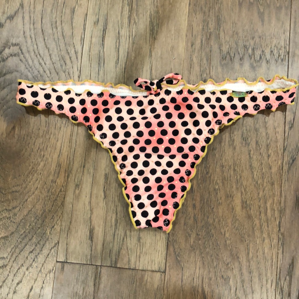 Luli Fama Brazilian Bikini Bottom XS Polka Dot